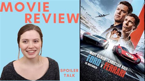 Check spelling or type a new query. Ford v. Ferrari Spoiler Movie Review - YouTube