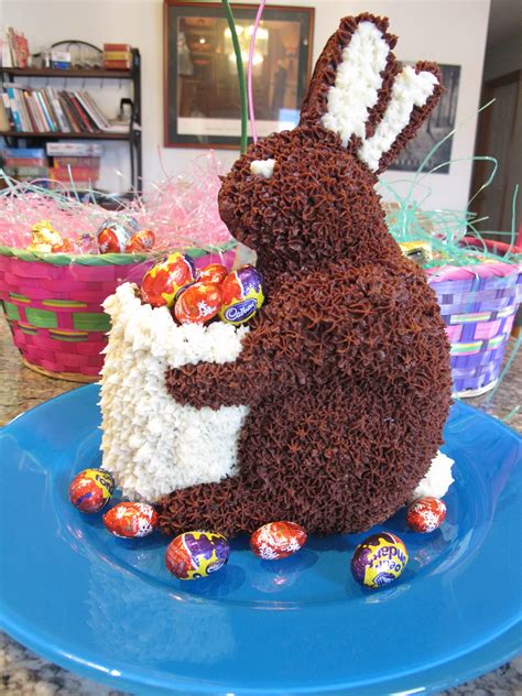 Easy Cake Decorating Ideas Easter Bunny Cakes Easy Cake Decorating