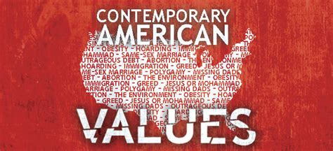 Contemporary American Values Right From The Heart Ministries