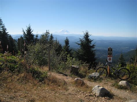 At East Tiger Summit Trail In Issaquah Washington United States