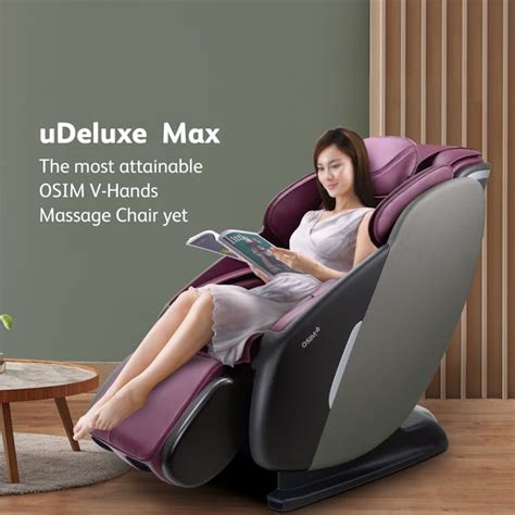 Osim Udeluxe Max Massage Chair Brown Online Exclusive Osim Massagers Hipvan