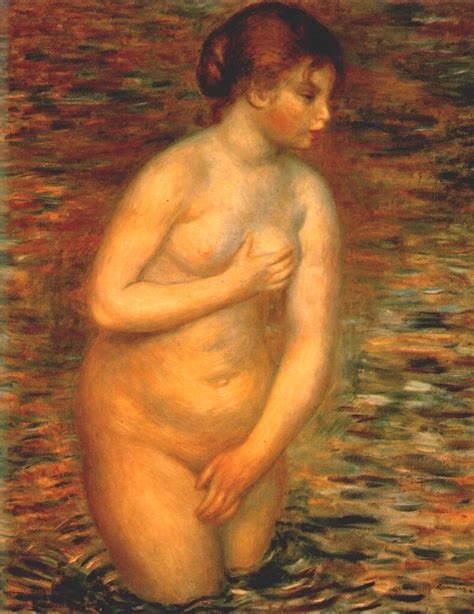 Nude In The Water Pierre Auguste Renoir Wikiart Org
