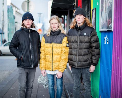 Documenting Style And Fashion Of Teenagers In Reykjavikiceland