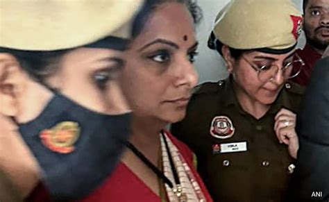 Cbi Informs Court It Has Quizzed Brs Leader K Kavitha In Excise Case