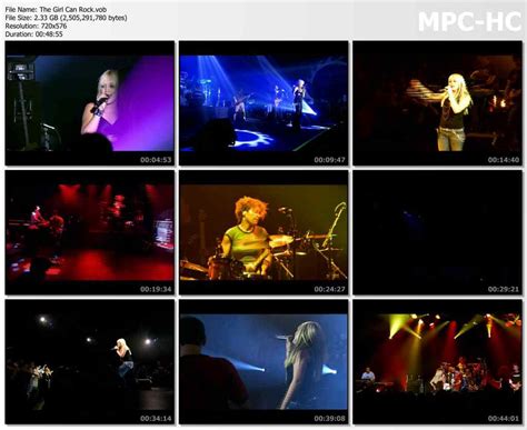 Hilary Duff The Girl Can Rock Live Concert Sharemania