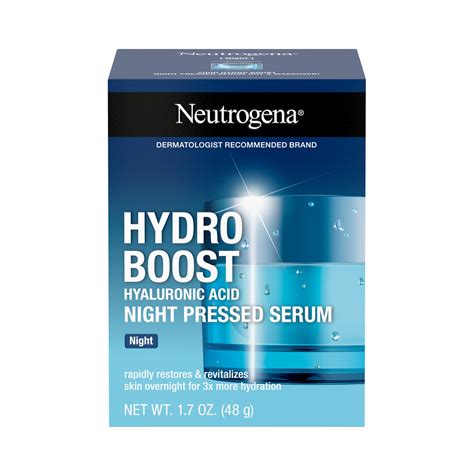 Neutrogena Hydro Boost Night Pressed Serum 17 Oz Pick Up In Store