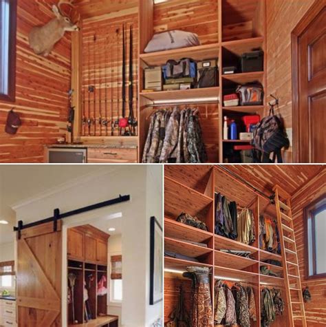 Maybe you would like to learn more about one of these? Hunting Gear Mud Room Design Ideas for Off Grid Cabins or ...