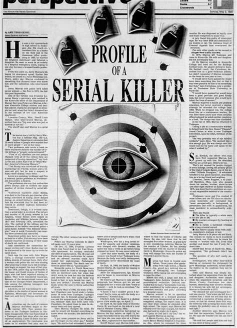 Profile Of A Serial Killer