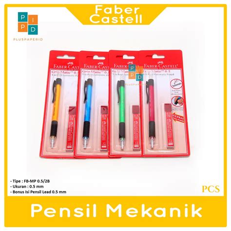 Jual Faber Castell Pensil Mekanik Grip Matic 05mm Plus Isi Pensil
