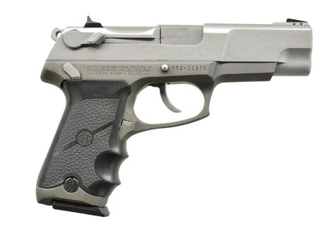 4 Ruger P Series Stainless Semi Auto Pistols