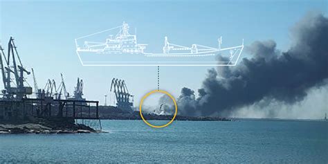 Russian Ship Destroyed By Ukraine Maps And Videos Show What We Know