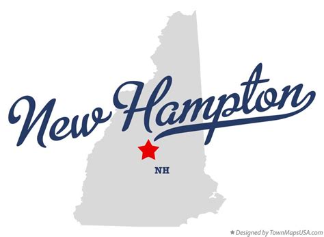 Map Of New Hampton Nh New Hampshire