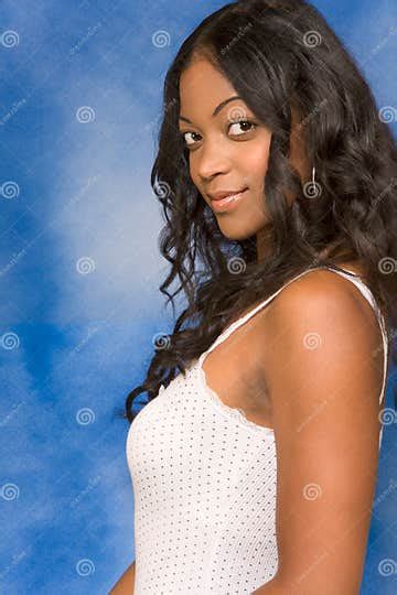 Mulatto Beauty Woman Long Hair Stock Image Image Of Long Happy 4264539