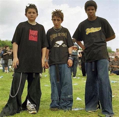 Three Teens Attending A Concert In The Early 2000s Random 2000s