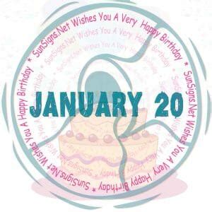 January 20 Zodiac Is A Cusp Capricorn and Aquarius, Birthdays And ...