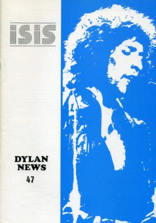 Isis Magazine Back Issue Bob Dylan Isis Magazine