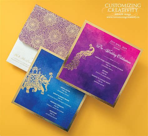 Customized Cards And Unique Wedding Invitations Customizing Creativity