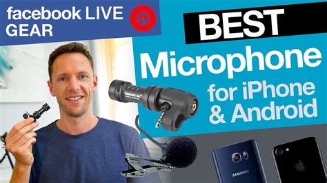 Webcams, lights, mics and more. Facebook Live Stream Gear: Best Microphone for iPhone ...
