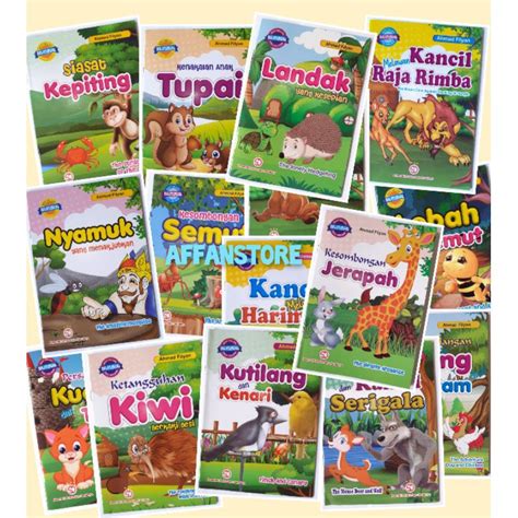 Jual Buku Anak Cerita Anak Cerita Hewan Untuk Anak Tk Paud Full Collor