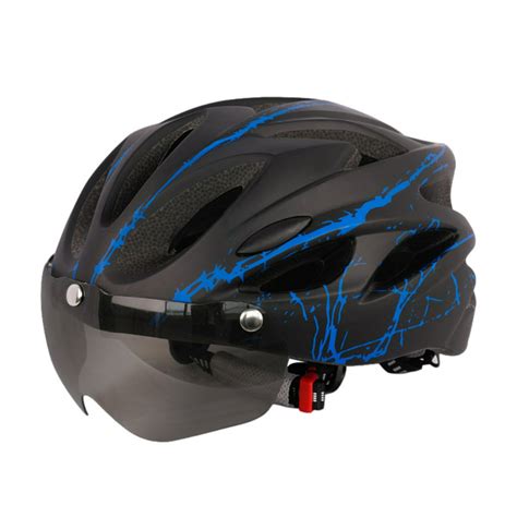 Bike Helmet For Men Women With Safety Led Back Light Detachable