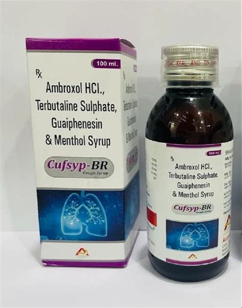Cufsyp Br Cough Syrup Bottle Size 100 Ml At Rs 75bottle In Faridabad