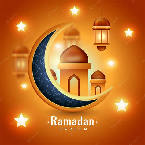 Premium Vector Realistic Ramadan Illustration