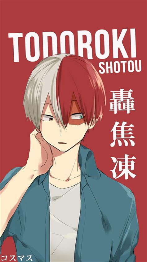 Todoroki Wallpaper iPhone, iPhone 5, iPhone 6, iPhone 7 Download - The RamenSwag