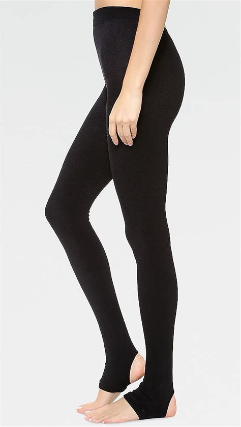 plush fleece lined tights with stirrups shopbop