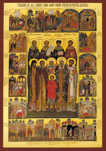 All Saints Of America Orthodox Christian Church Our Patron Saints