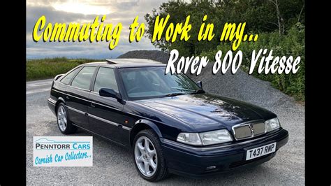Commuting To Work In A Modern Classic Driving My Rover 800 Vitesse