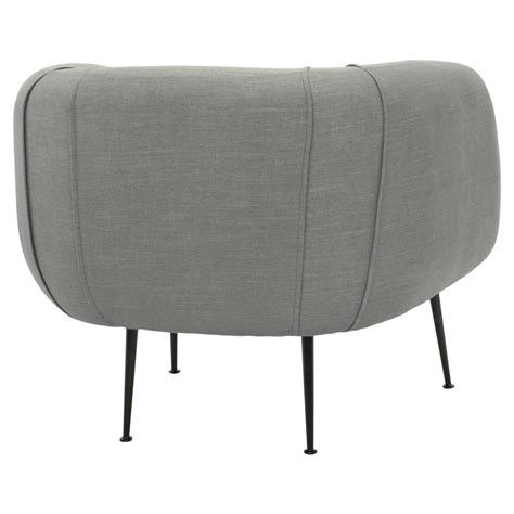 Stainless steel brushed or polished. Ruby Modern Black Metal Legs Upholstered Living Room ...