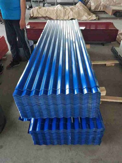 24 Gauge Astm Cgcc Galvanized Metal Panels Corrugated Steel Roof Sheets