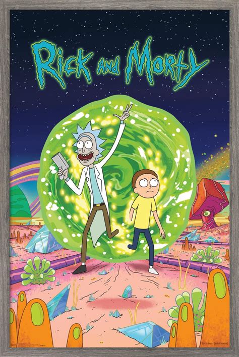 Rick And Morty Cover Poster
