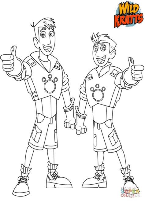 Get This Wild Kratts Coloring Pages Online 15ht0