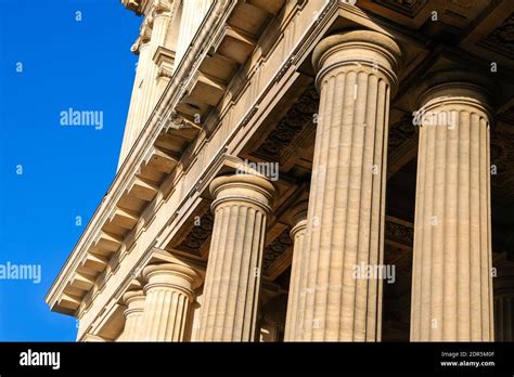 Doric Columns Classical Column Style Developed In Ancient Greece