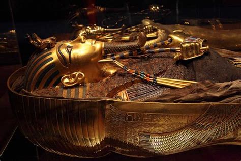 did you know that tutankhamun was buried in not one but three golden sarcophagi ancient origins