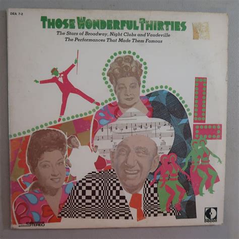 Those Wonderful Thirties Vinyl 2 Lp Set Decca Very Depop