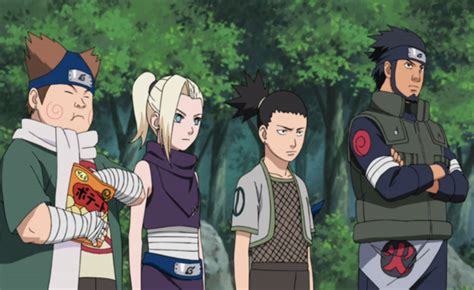 Naruto Characters List Konoha Ninja Teams That Formed At The Same Time