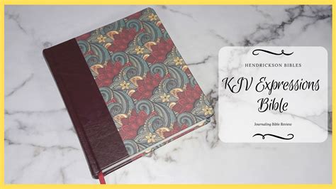 Kjv Expressions Journaling Bible Bible Review