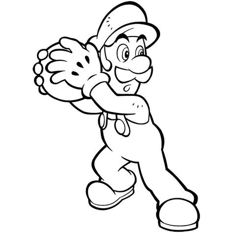 Coloriage Mario Et Luigi A Imprimer Gratuit  Coloriage mario, Image