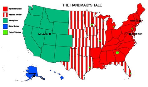 Handmaids Tale World Map World Map