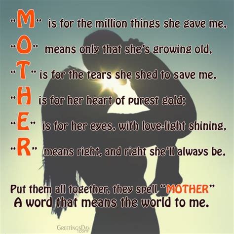 The Meaning Of Mother Pictures Photos And Images For Facebook Tumblr
