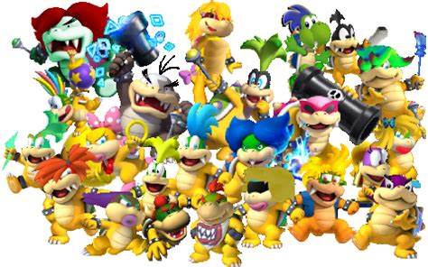 King Bowsers Koopalings His Kidsomg They Coming Back To Life Super