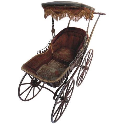 19th Century Victorian Fancy Baby Carriage Circa 1878 At 1stdibs