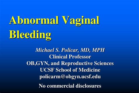 ppt abnormal vaginal bleeding powerpoint presentation free download free download nude photo