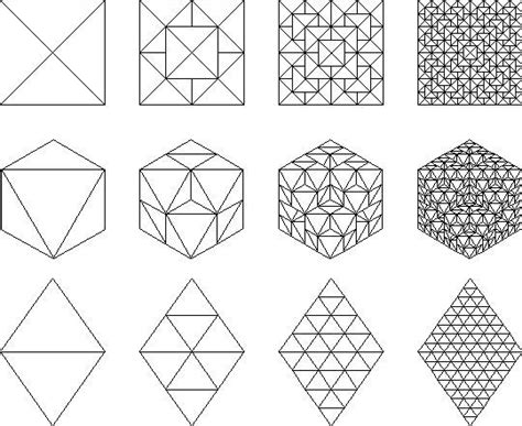 Simple Fractal Patterns Architecture Drawings And Fractal Images On