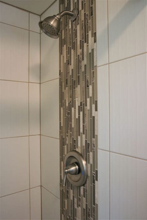Waterfall Shower Tile Design Caspers Kitchen And Bath Store French