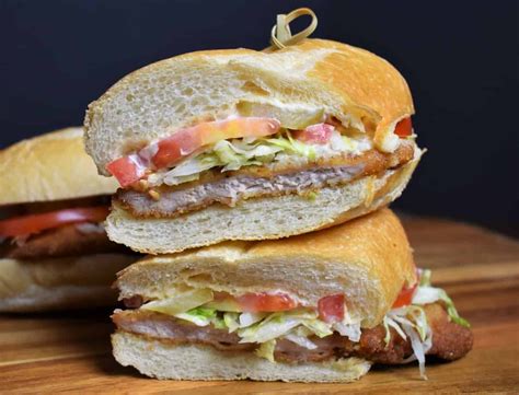 10 recipe ideas for pork tenderloin. In this fried pork sandwich, thin pork loin chops are simply seasoned, breaded and fried until ...