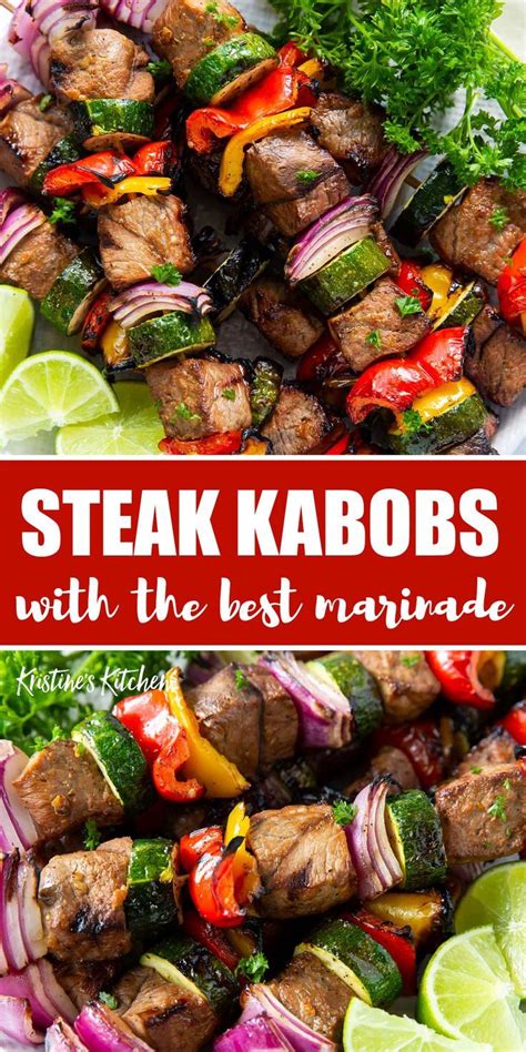 You Will Love These Easy Steak Kabobs This Kabob Recipe Features