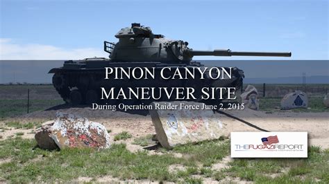 Pinon Canyon Maneuver Site During Operation Raider Focus June 2015 Youtube